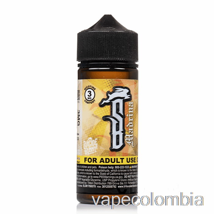 Vape Recargable Madrina - Conejito Suicida - 120ml 0mg